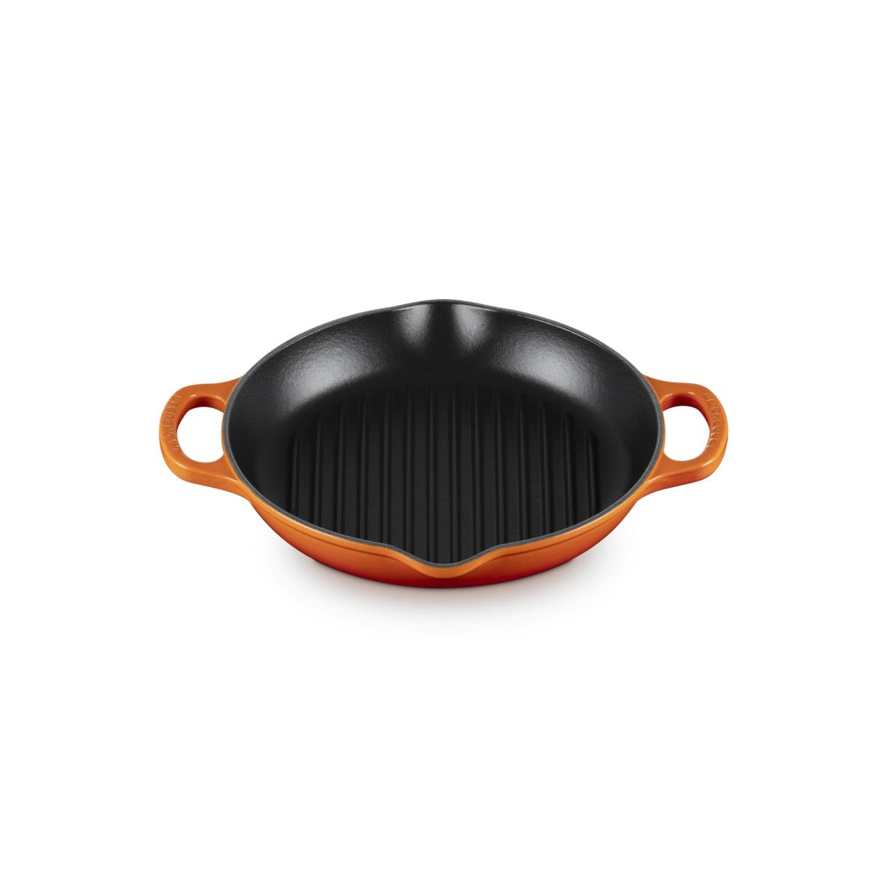 25 cm - Le Creuset Evolution sartén parrilla cuadrada profunda en hierro fundido vitrificado