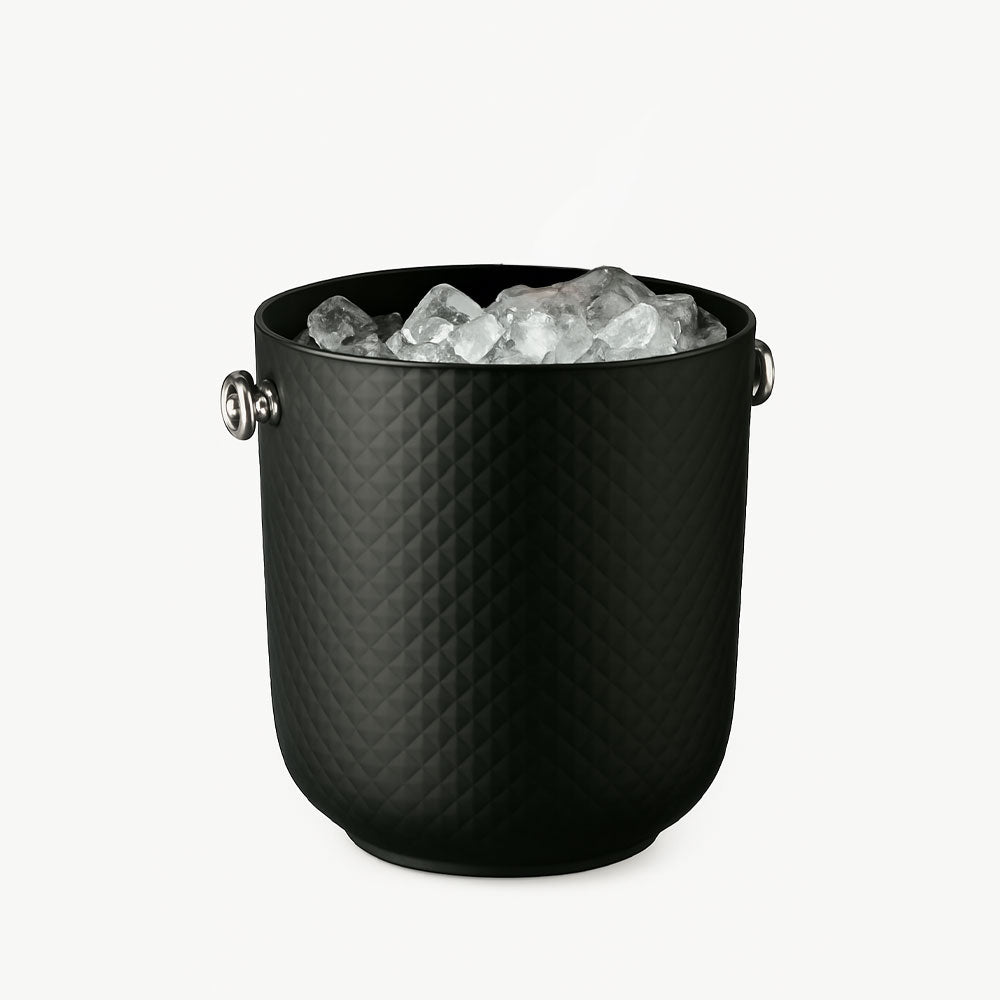 Ø 20 x h 20.5 cm - Mc Ristorazione Diamante Cubeta champagne de polipropileno