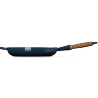28 cm - Le Creuset Evolution shallow pan in vitrified cast iron with wooden handle