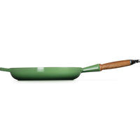 28 cm - Le Creuset Evolution shallow pan in vitrified cast iron with wooden handle