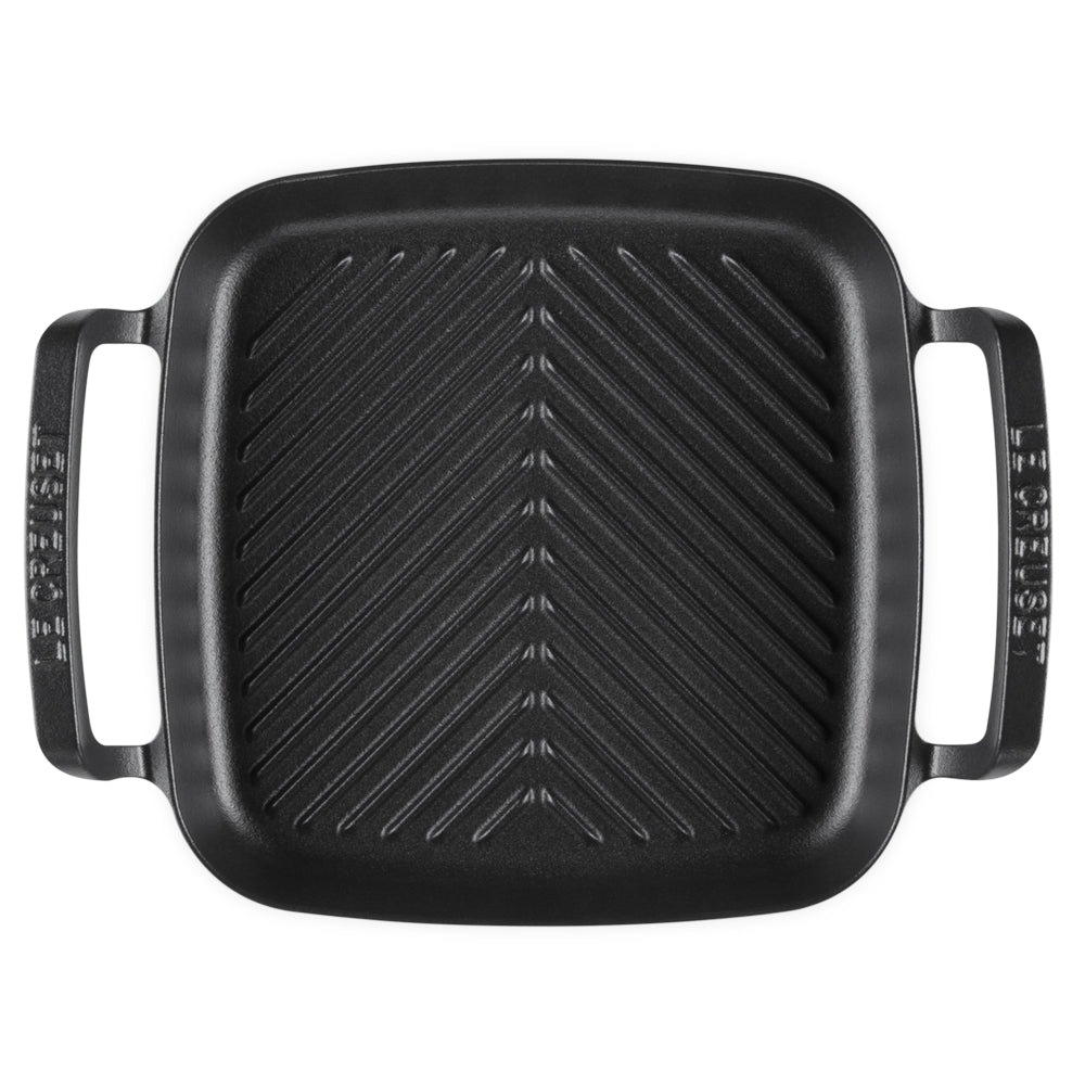 26x26 cm - Le Creuset BBQ Outdoor Grill Carré En Fonte