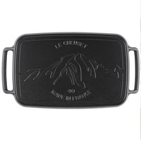 40x26 cm - Le Creuset BBQ Outdoor Plancha Rectangular Lisa En Hierro Fundido