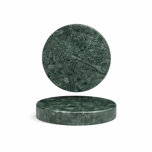 13 cm - Essentia Marble Piatto Presentazione Rotondo In Marmo