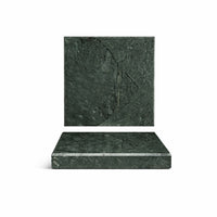 13x13 cm - Essentia Marble Plato Presentación Cuadrado En Mármol