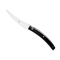 10.6 cm - Coltellerie Berti Convivio Nuovo Couteau À Steak Forgé en Acier Inoxydable Lot de 6 Pièces