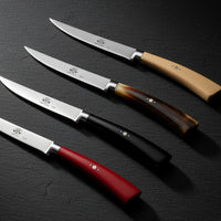 11.2 cm - Coltellerie Berti Plenum Forged Steak Knife in Stainless Steel Set of 6 Pcs