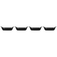 15 cm - Le Creuset Gourmand Mini Plat Rectangulaire Lot de 4 Pièces
