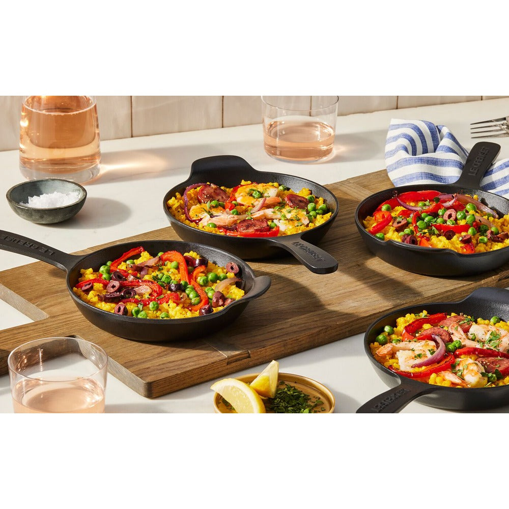 15 cm - Le Creuset Gourmand Mini Dual-Spout Frying Pan Set of 4 Pcs