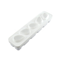 5 Formen - Silikomart Fragola 120 Realistische Frucht-Dessertform aus Silikon Ausstecher Inklusive