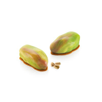 6 Vormen - Silikomart Pistacchio 120 Realistische Fruit Dessertvorm in Silicone Uitsteker Inbegrepen
