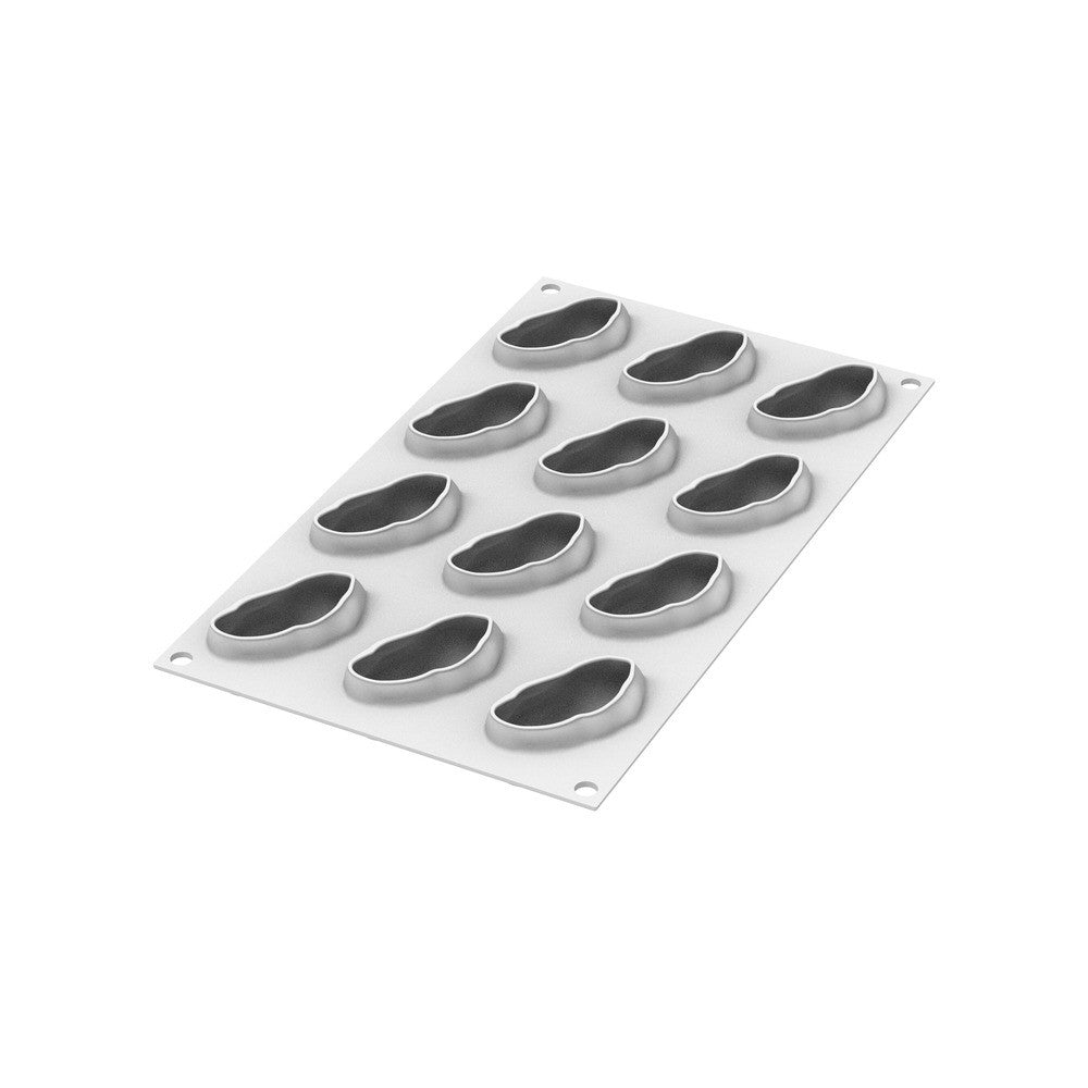 12 Vormen - Silikomart Pistacchio 30 Realistische Fruit Dessertvorm In Silicone Uitsteker Inbegrepen