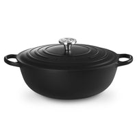 32 cm evolution marmitta casseruola rotonda in ghisa vetrificata