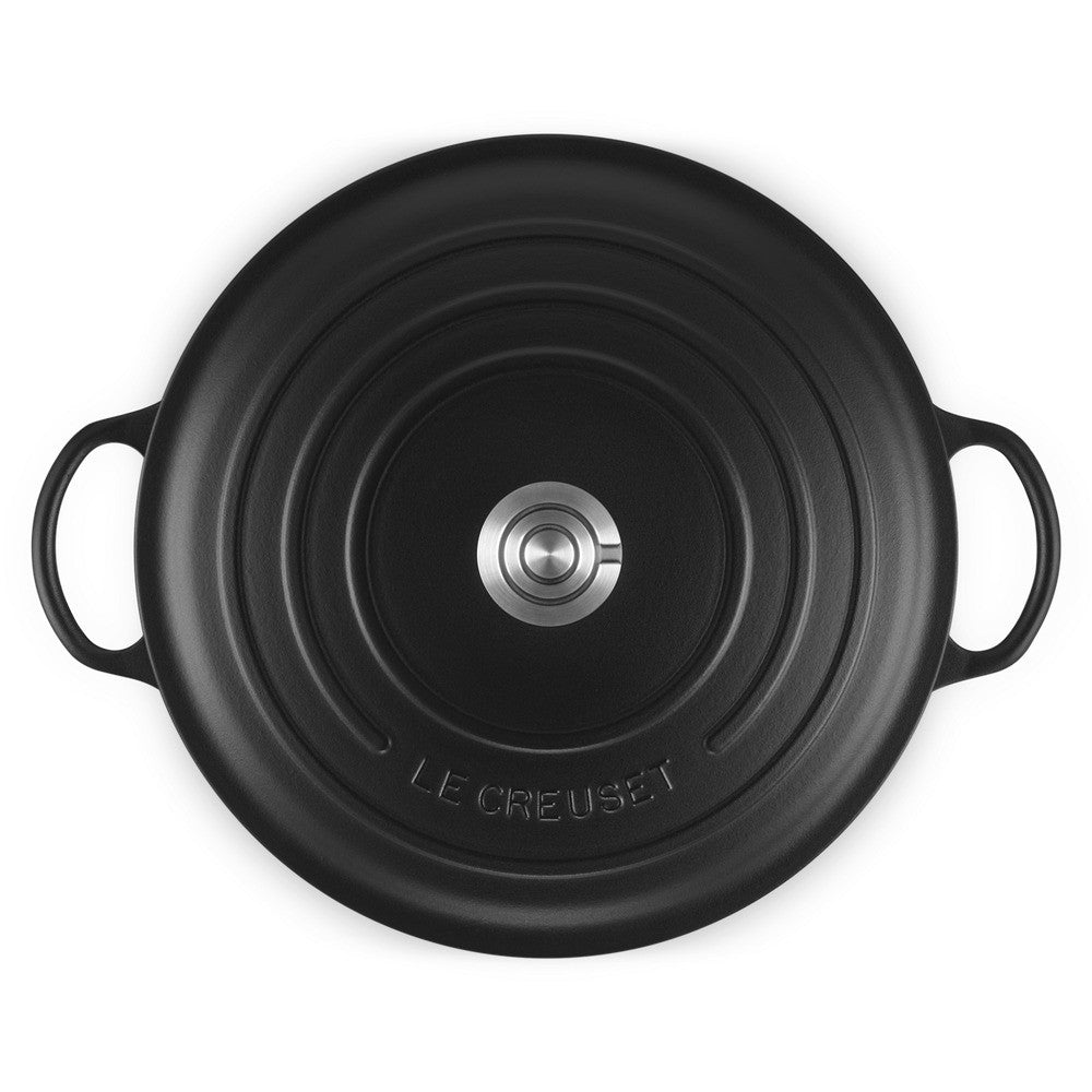32 cm evolution marmitta casseruola rotonda in ghisa vetrificata