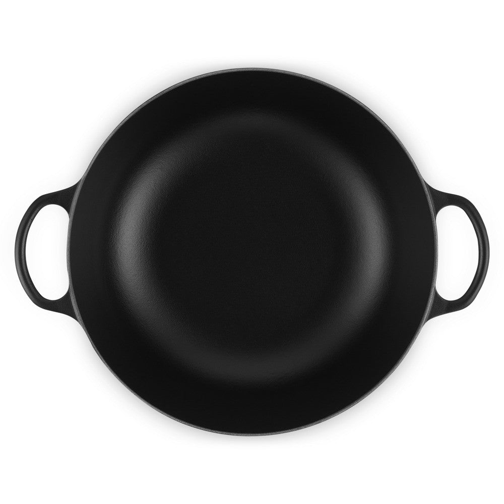 32 cm evolution marmitta casseruola rotonda in ghisa vetrificata
