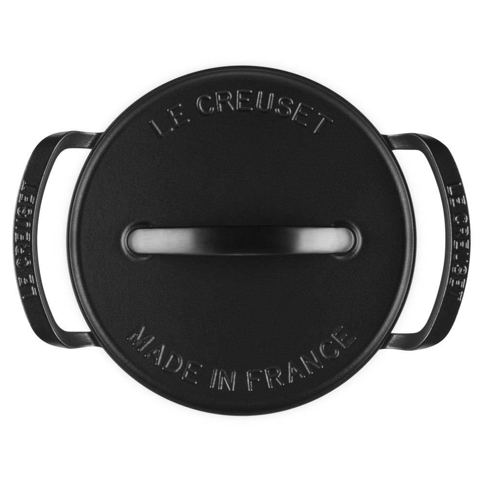 25 cm - Le Creuset BBQ Outdoor Cocotte Redonda En Hierro Fundido Esmaltado