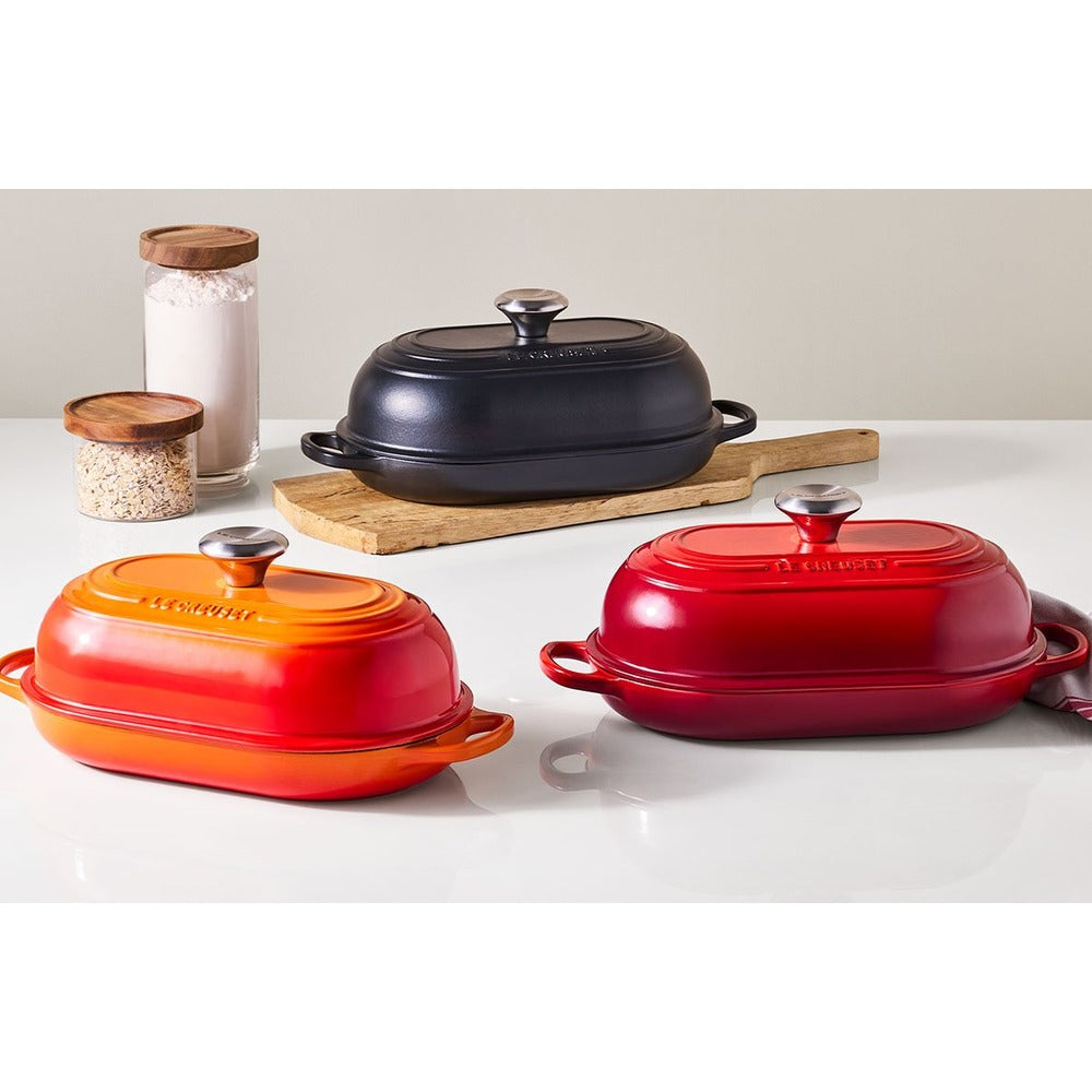 29 cm - Le Creuset Evolution oval bread cocotte in vitrified cast iron
