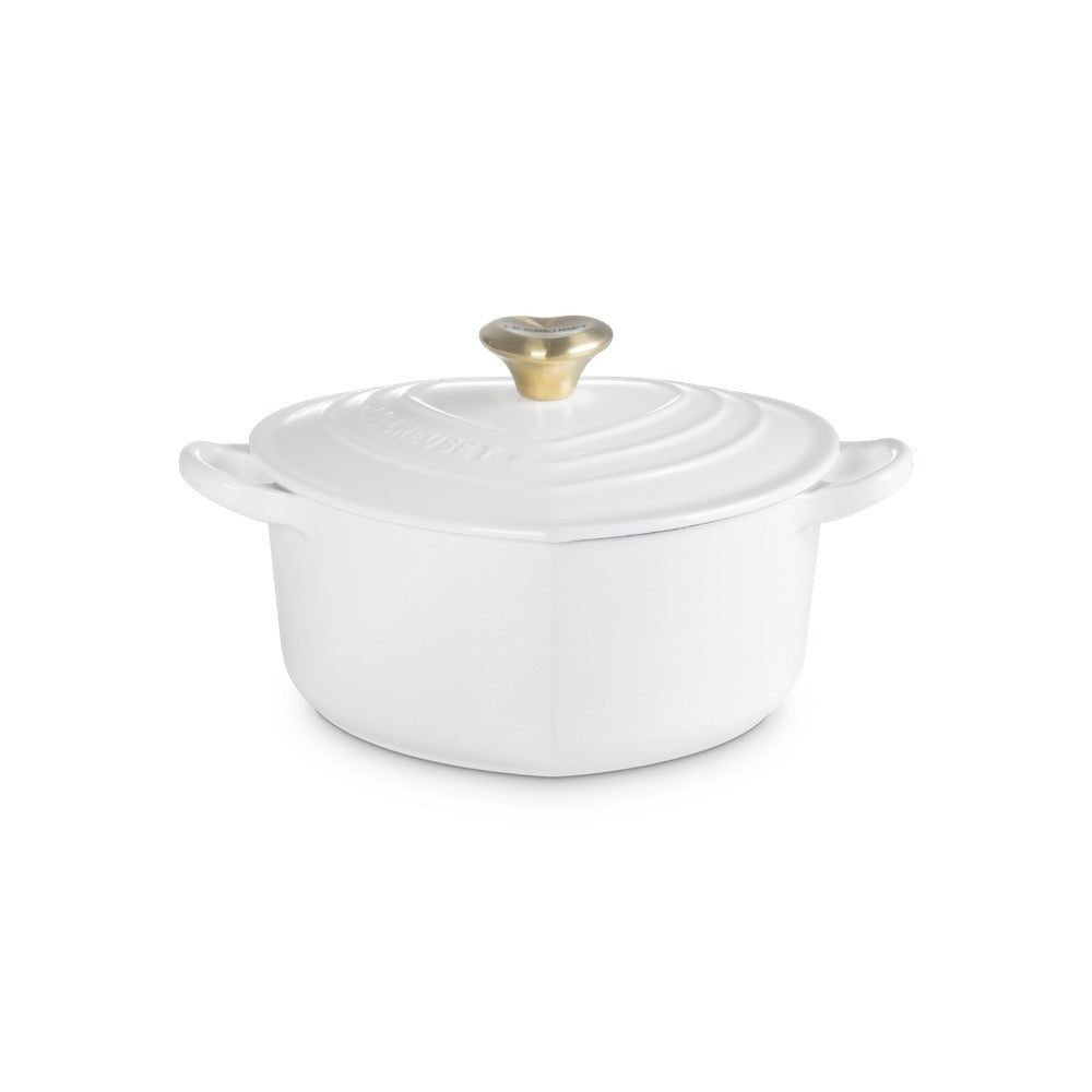 20 cm - Le Creuset Tradition Cuore cacerola en hierro fundido vitrificado