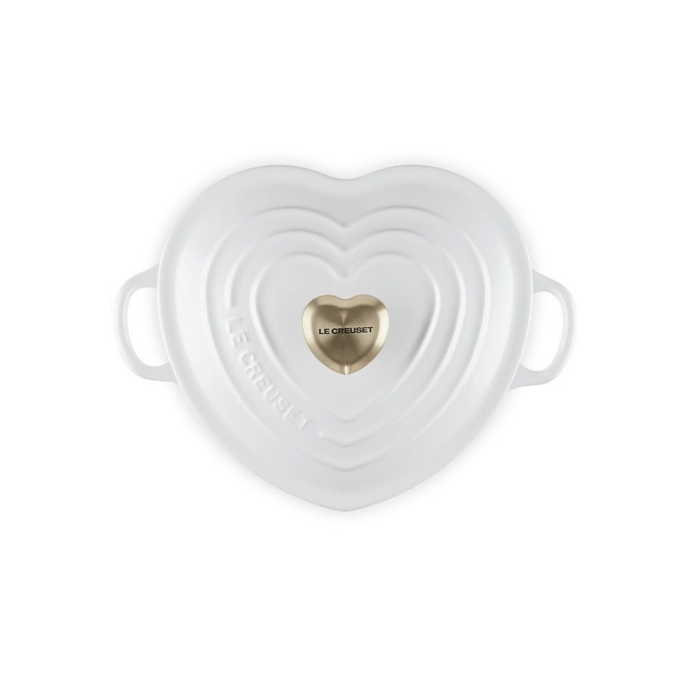 20 cm - Le Creuset Tradition Cuore cacerola en hierro fundido vitrificado