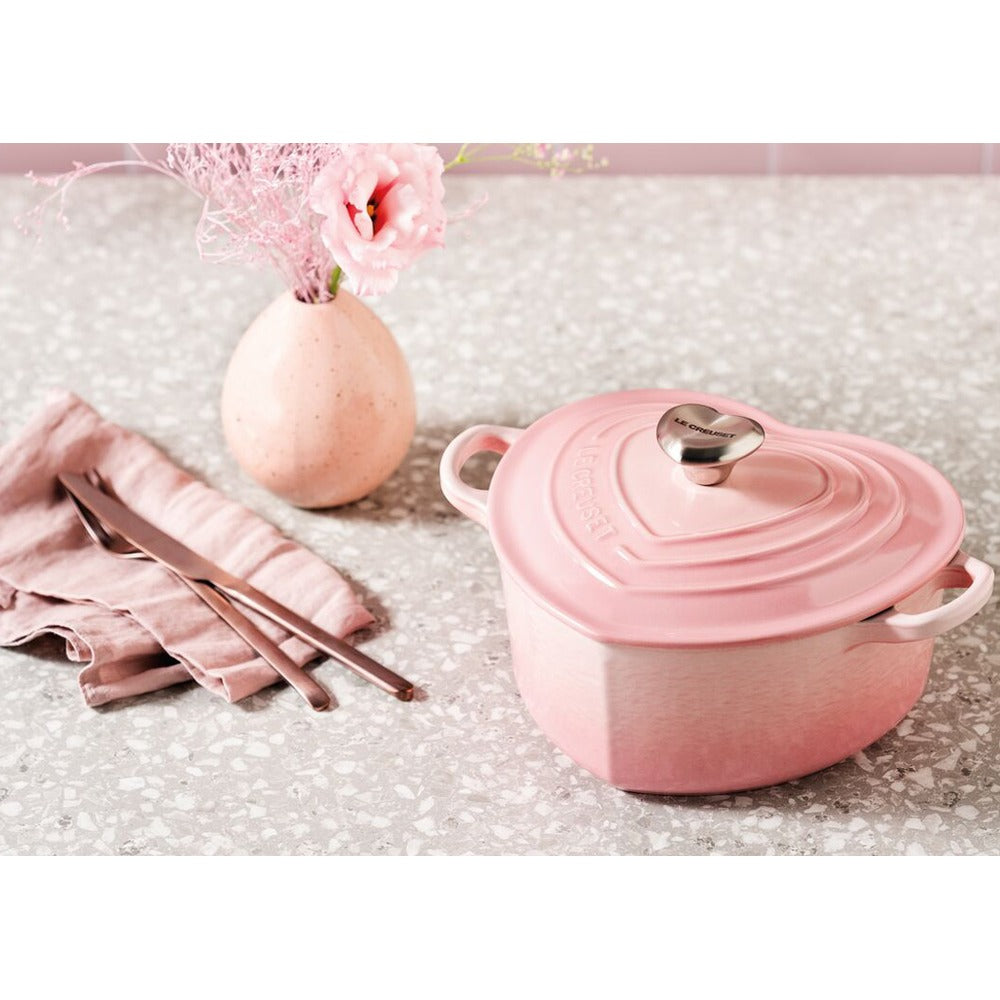 20 cm - Le Creuset Tradition Cuore cacerola en hierro fundido vitrificado
