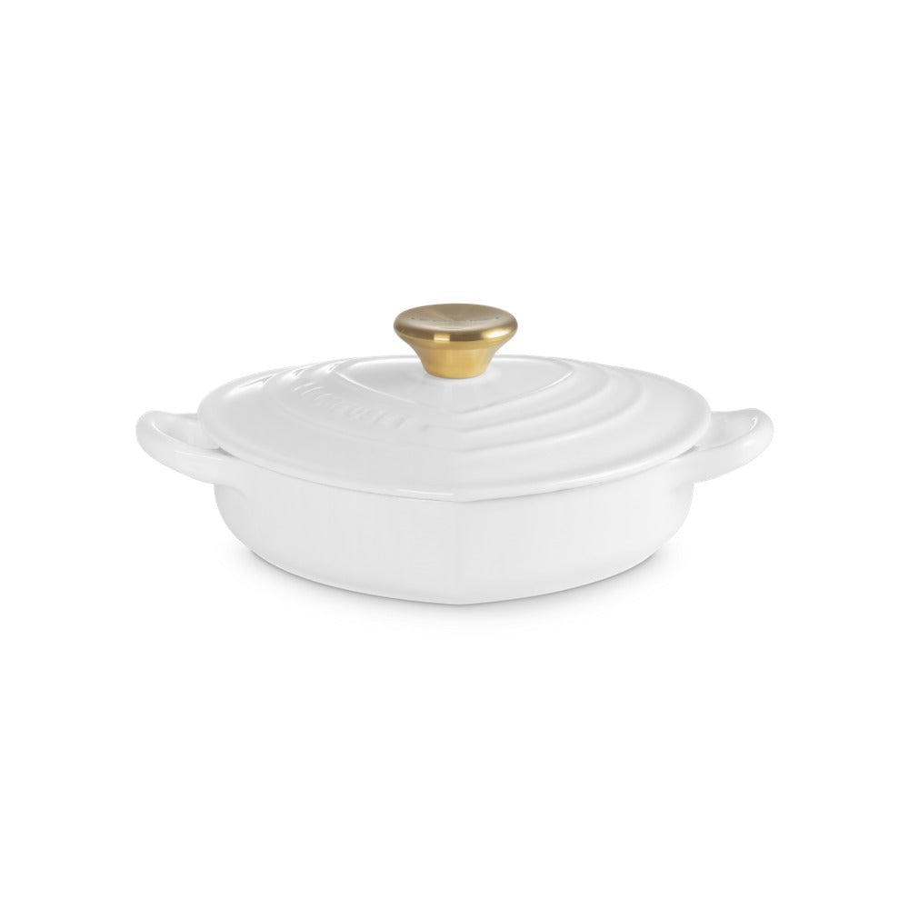 20 cm - Le Creuset Tradition Cuore sauteuse basse en fonte vitrifiée