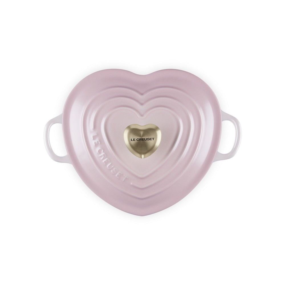 20 cm - Le Creuset Tradition Cuore sauteuse basse en fonte vitrifiée