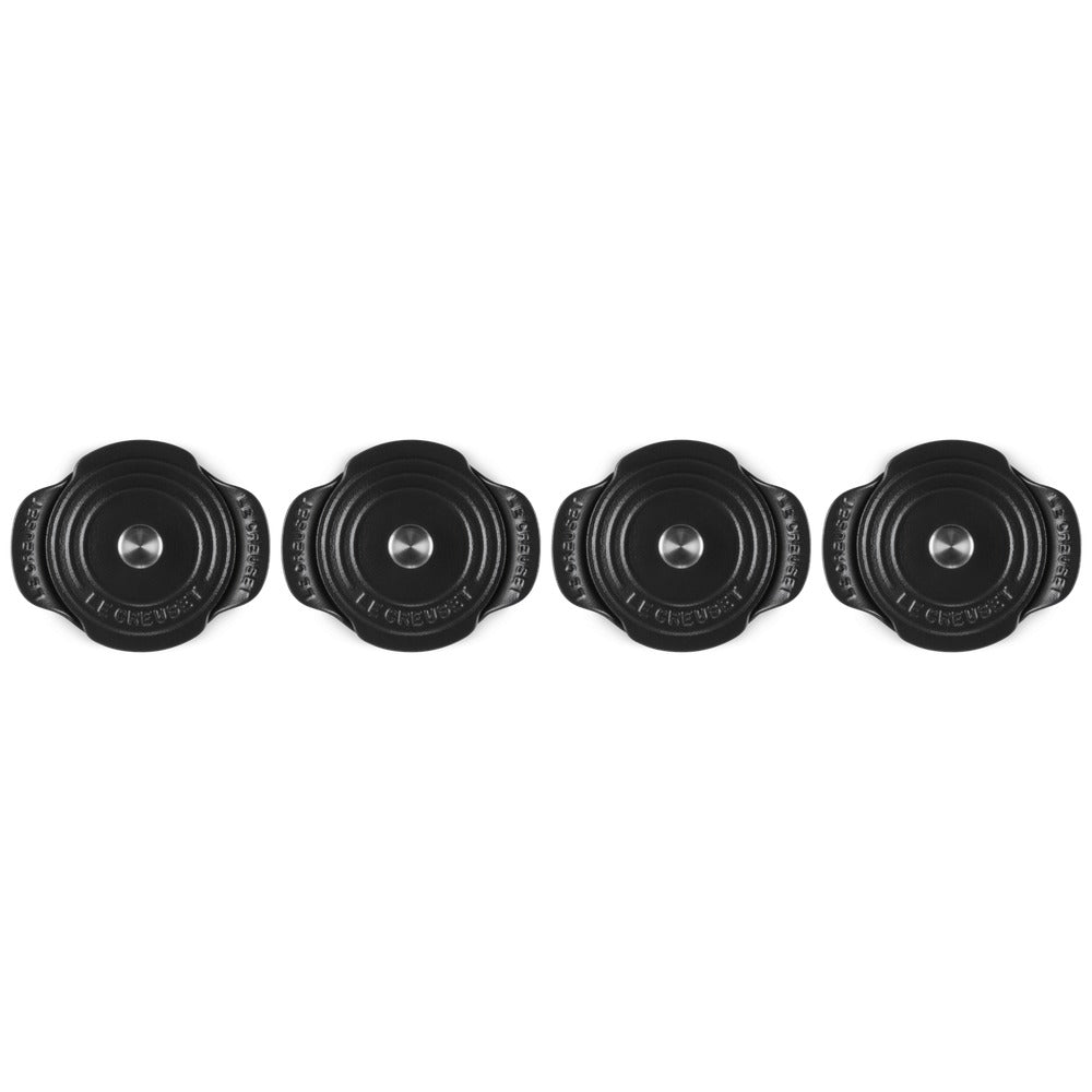 11 cm - Le Creuset Gourmand Mini Cocotte Con Tapa Set de 4 Pzas