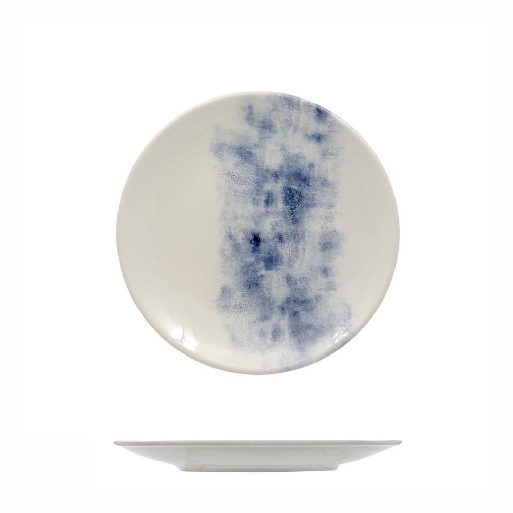 Mesa Ceramics Estoril Piatto Piano Coupe Decorato In Gres porcellanato Set 6 Pz
