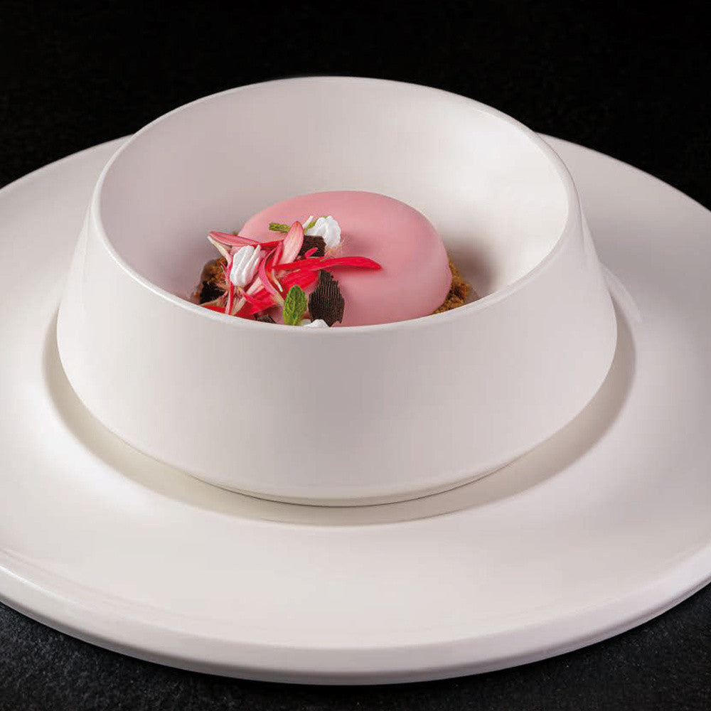 30 cm Ariane Slide Assiette Plate en Porcelaine Set 6 Pcs