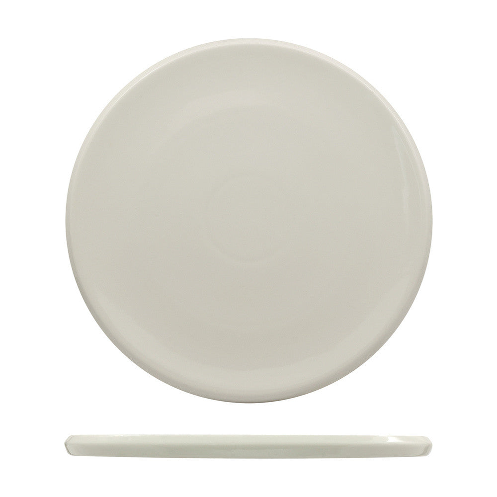 27 cm - Ariane Slide Plat Bord In Porselein - Set 6 stuks