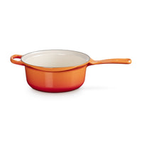 22 cm - Le Creuset Evolution 2in1 Casseruola Con Coperchio Multifunzione In Ghisa Vetrificata