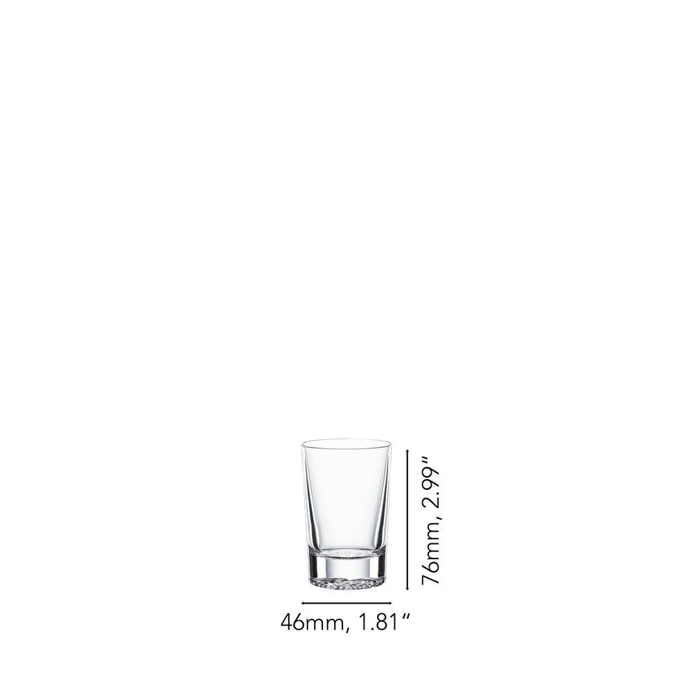5.5 cl - Spiegelau Lounge 2.0 Shotglas In Kristalglas - Set van 4 Stuks