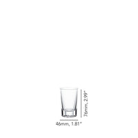 5.5 cl - Spiegelau Lounge 2.0 Shotglas In Kristalglas - Set van 4 Stuks