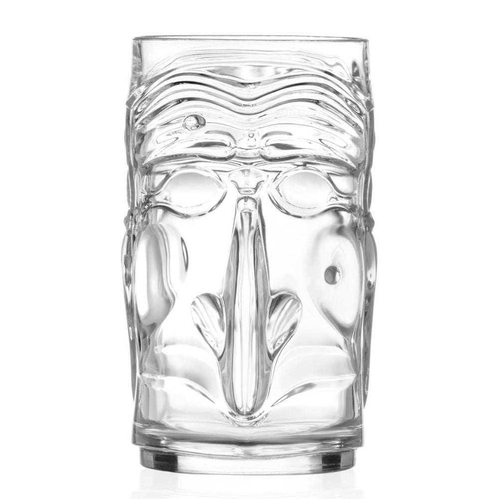 45 cl - RCR Cristalleria Italiana Tiki Pulcinella Tarro para refrescos Set de 4 pz
