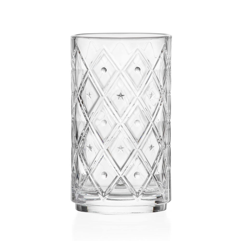43 cl - RCR Cristalleria Italiana Circus Cocktail Highball Glass in Glass - Set of 6 Pcs