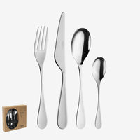 Pintinox Drop Prima Cutlery Set in Stainless Steel - Set of 24 Pcs