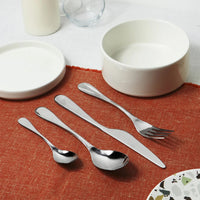 Pintinox Drop Prima Cutlery Set in Stainless Steel - Set of 24 Pcs