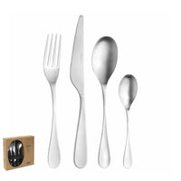 Pintinox Drop Prima Cutlery Set in Stainless Steel - Set of 24 Pcs