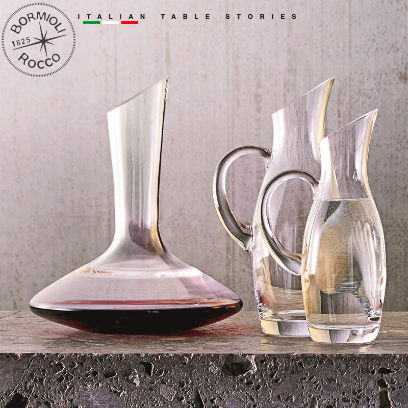 50 cl - Bormioli Rocco Inalto Invito Jarra con asa de vidrio