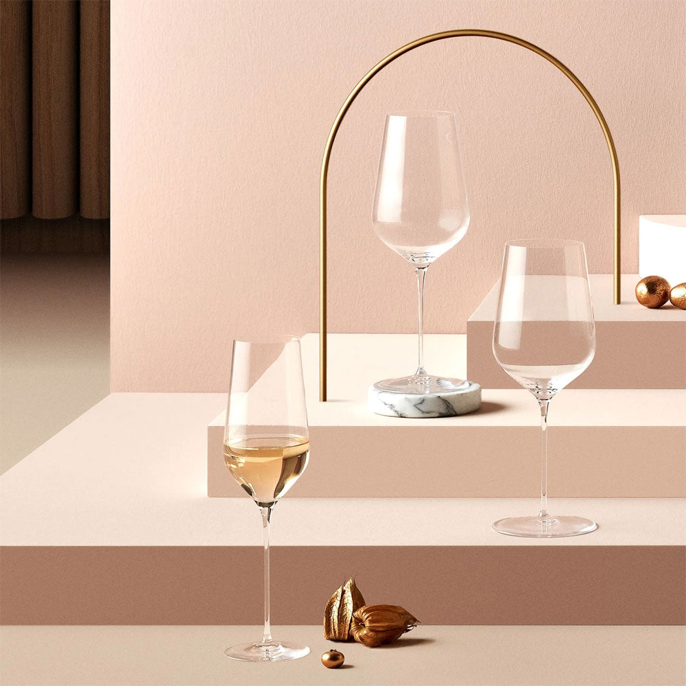 42 cl - Nude Trio Copa Vino Blanco Stem Zero - En Vidrio - Set de 2 Piezas