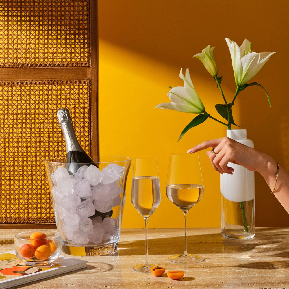 42 cl - Nude Trio Copa Vino Blanco Stem Zero - En Vidrio - Set de 2 Piezas