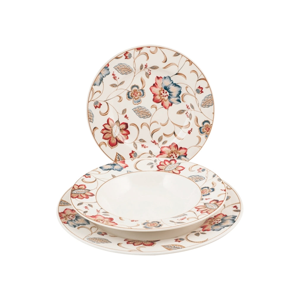 Churchill Jacobean Service de table en terre cuite set de 18 pièces