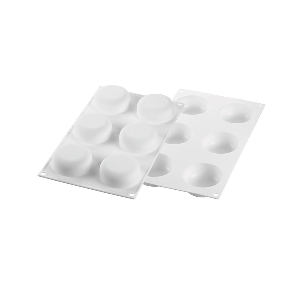 6 Cavidades - Silikomart Universo 90 Molde repostería de silicona