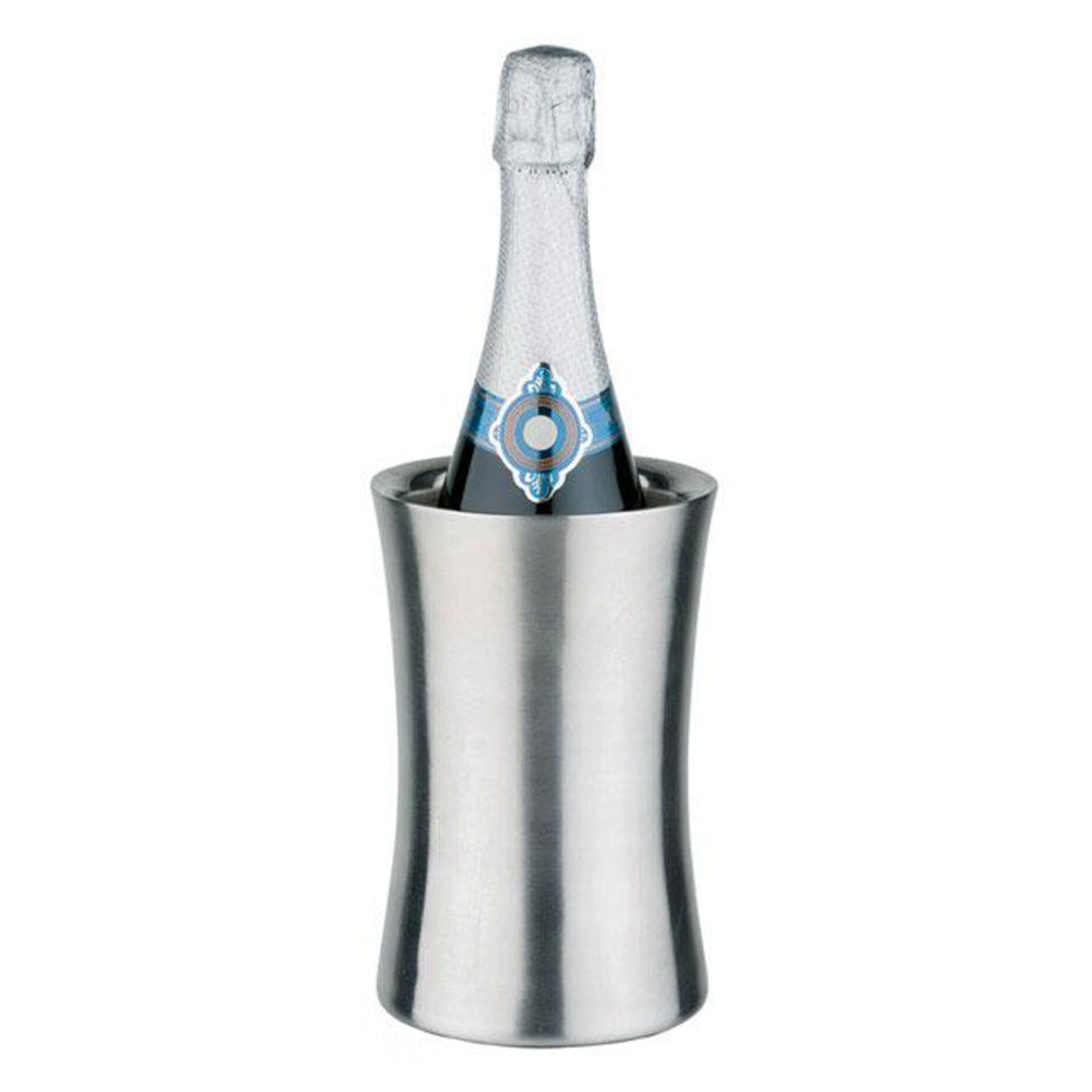 Ø 12.5 - H.19 cm - Aps Glacette stainless steel bottle holder