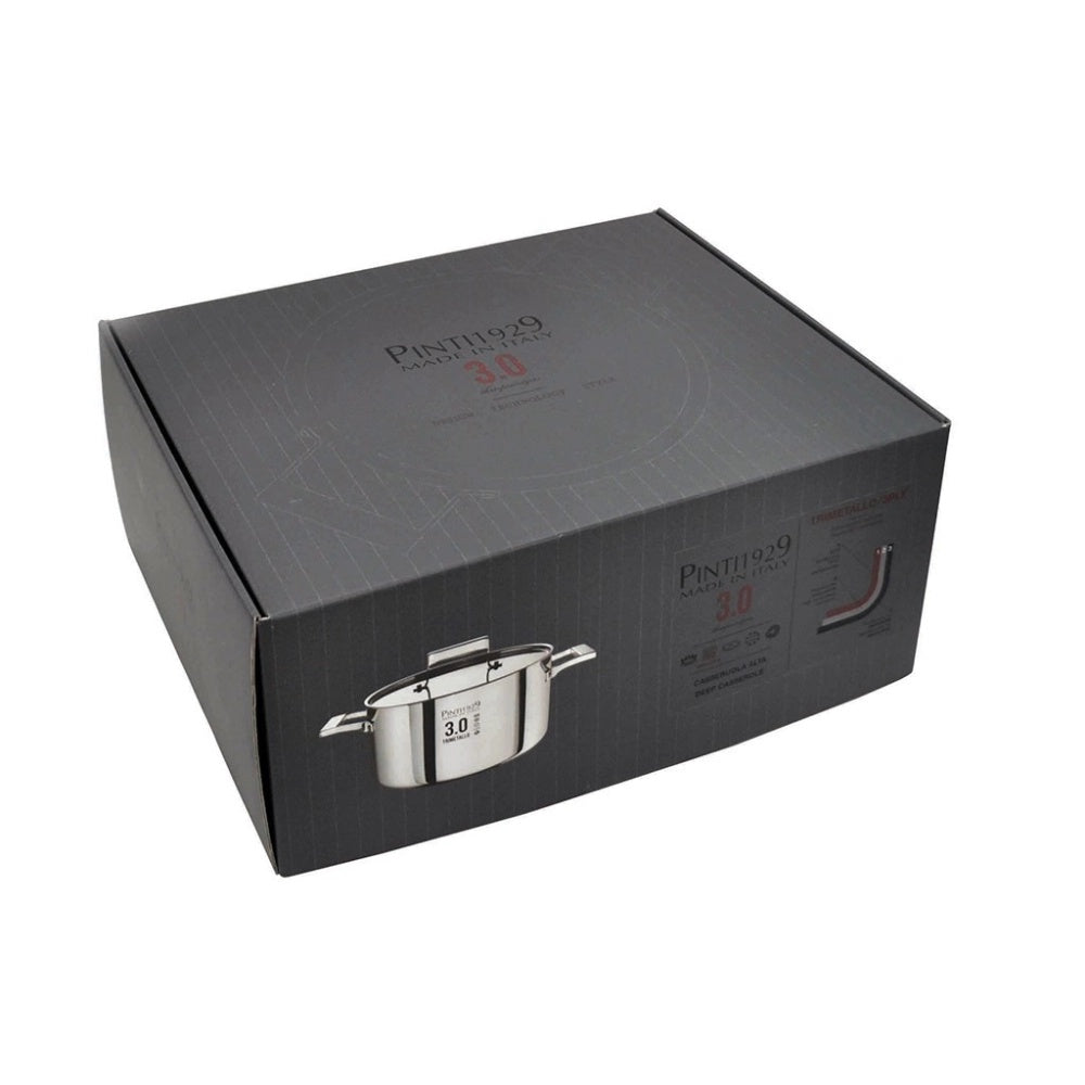 Pintinox 3.0 Deep Non-Stick Sauté Pan Induction Tri-Ply
