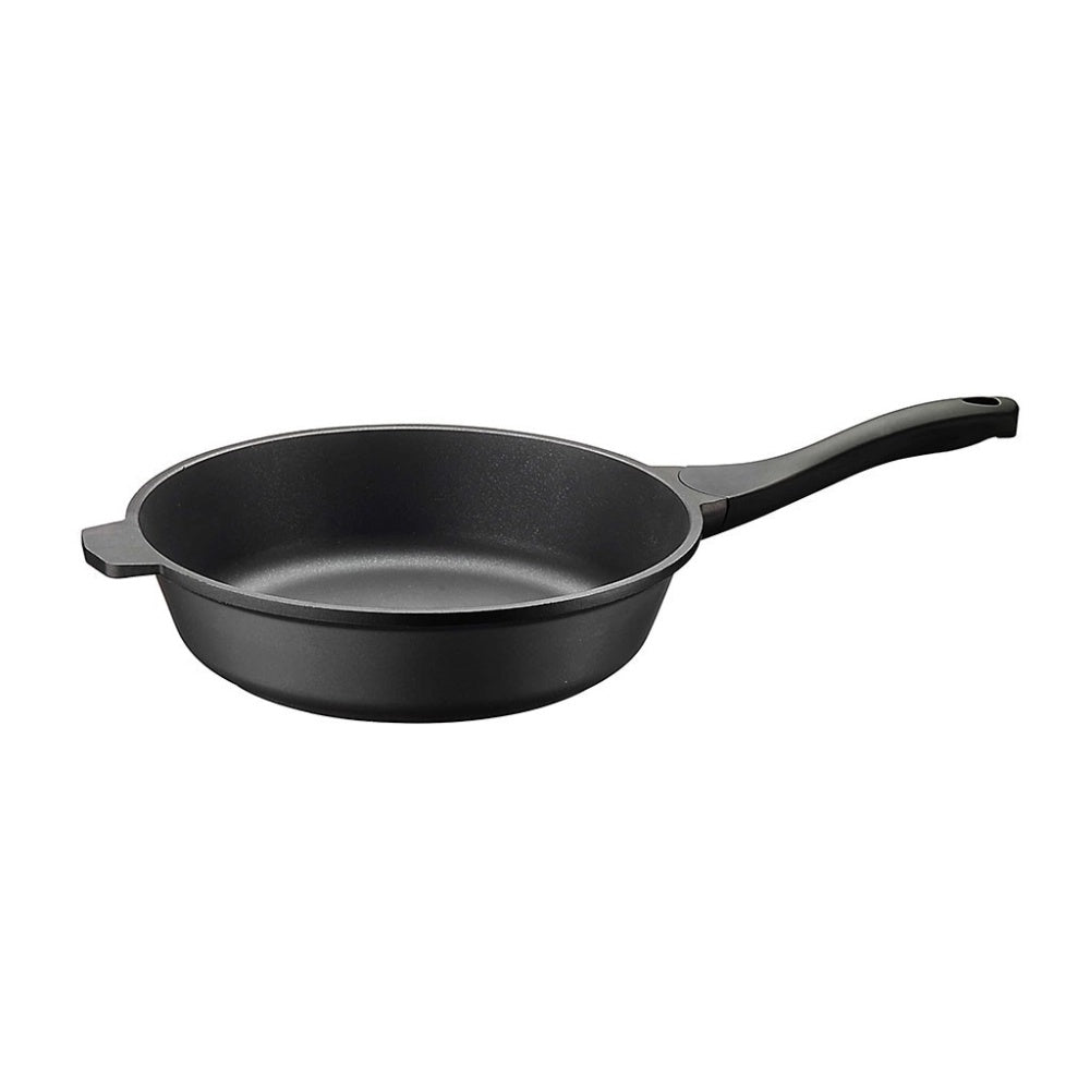 28 cm - Pintinox Pro Hoge anti-aanbak koekenpan met handvat aluminium