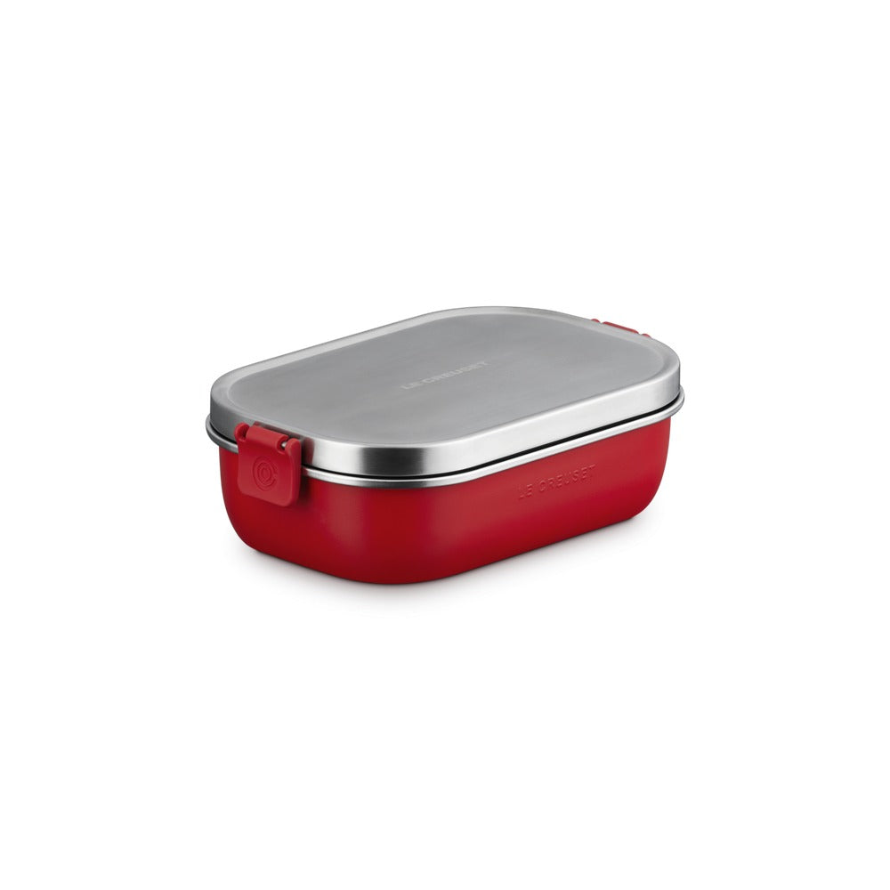 90 cl - Le Creuset On The Go Lunch Box rechthoekige voedselcontainer in roestvrij staal