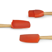 28 cm - Le Creuset Craft Spatule de cuisine en silicone Set de 3 pz