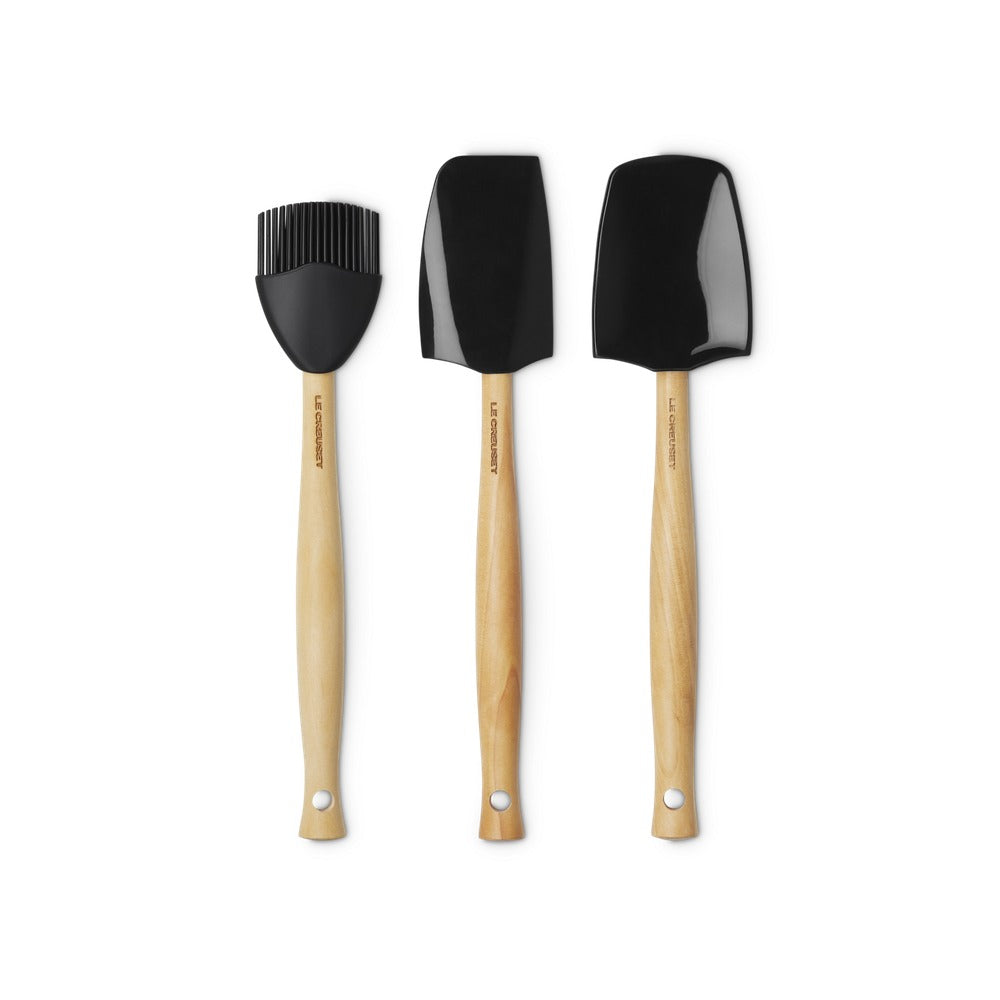 28 cm - Le Creuset Craft Spatule de cuisine en silicone Set de 3 pz