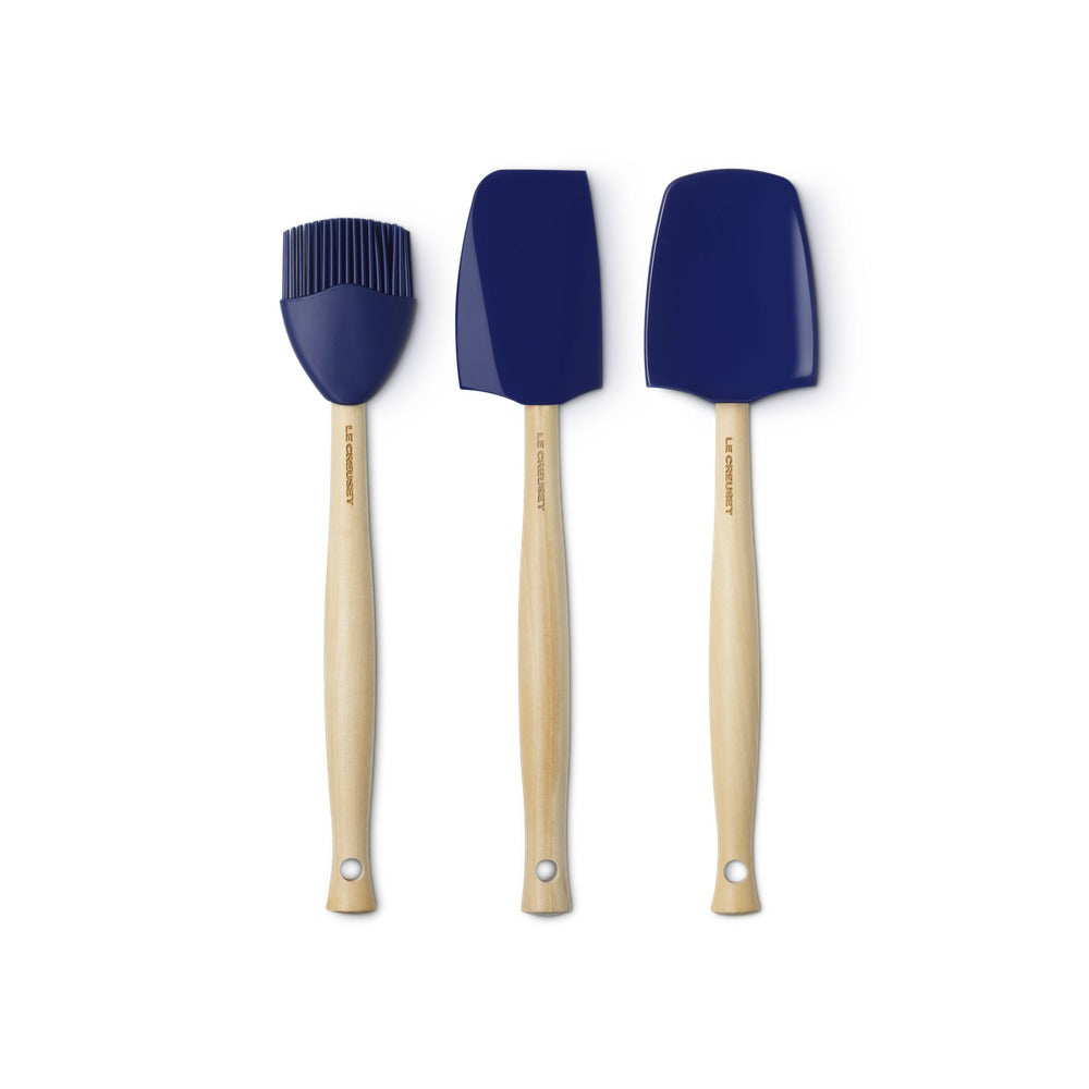 28 cm - Le Creuset Craft Spatule de cuisine en silicone Set de 3 pz