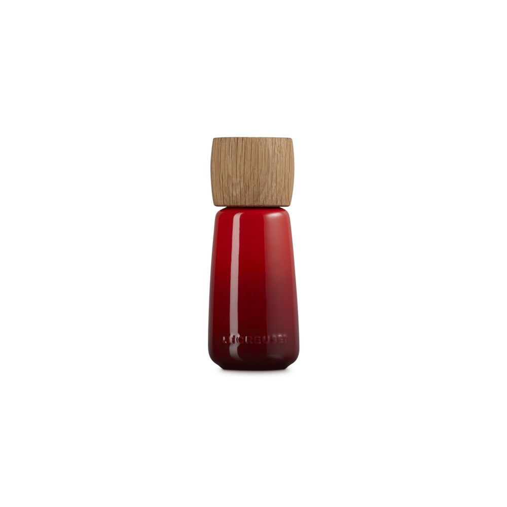 17.2 cm - Le Creuset Macine Premium pepermolen in hout en steengoed